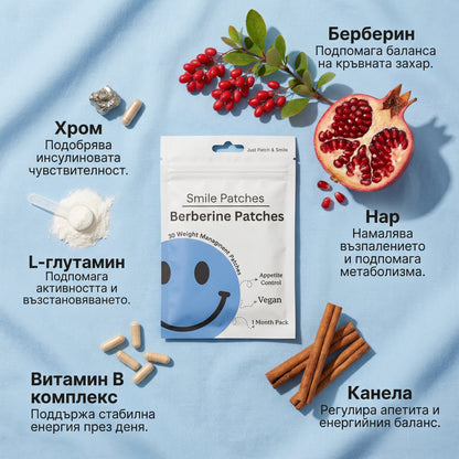 Smile Patches Берберинови Лепенки